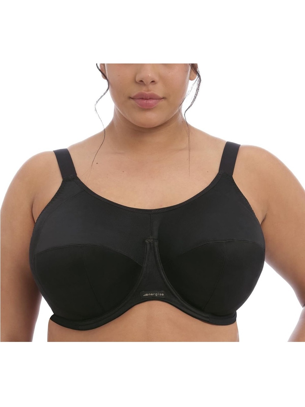Elomi Black Supportive Full Coverage Bra